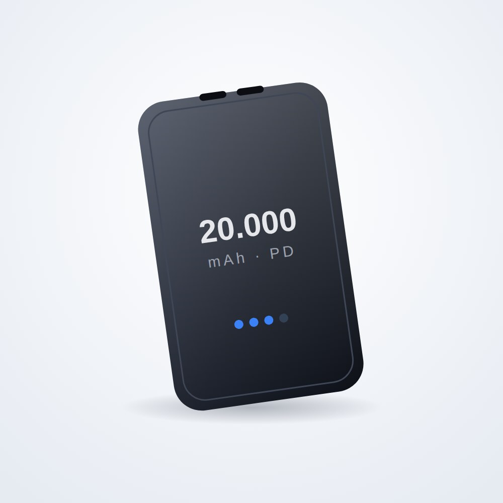 Powerbank 20.000 mAh met USB-C Power Delivery